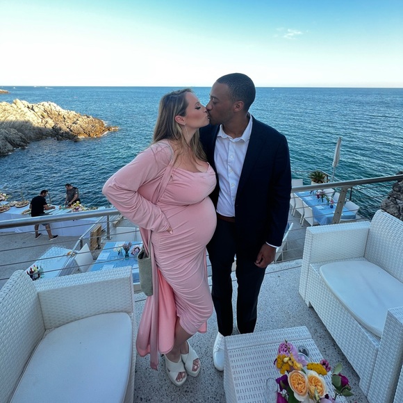 Pink Maternity Comfy Cute Bodycon Dress! 🪷 - Picture 7 of 7